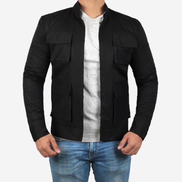 Four Pocket Cotton Jacket Men front side