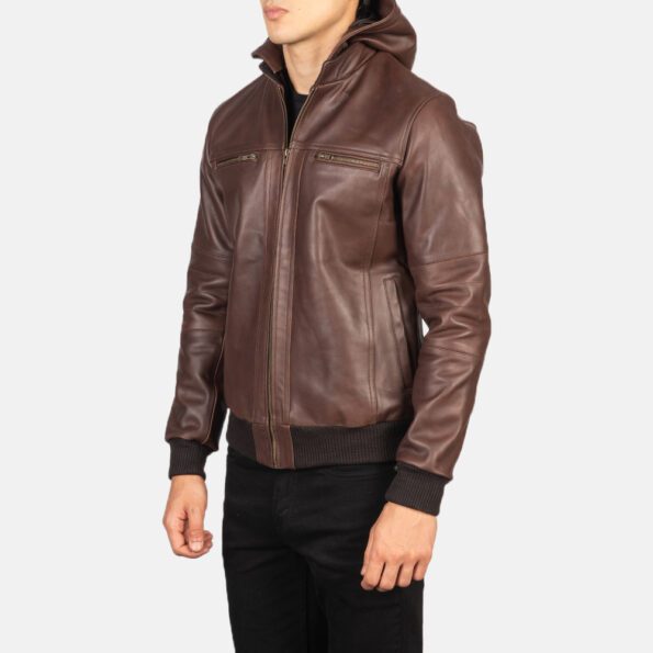 columbus-high-color brown jacket