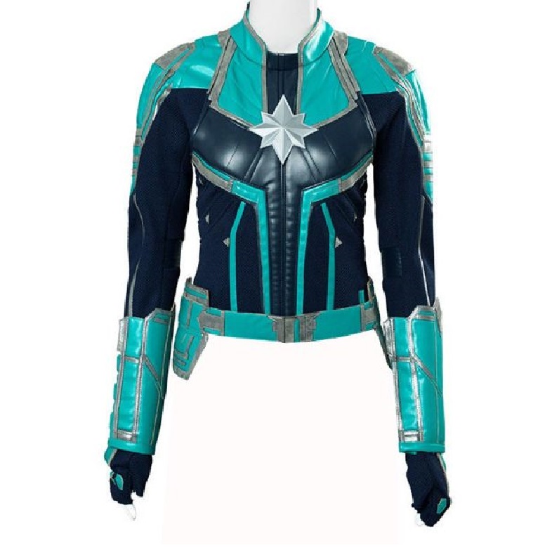 Captain Marvel Green Jacket