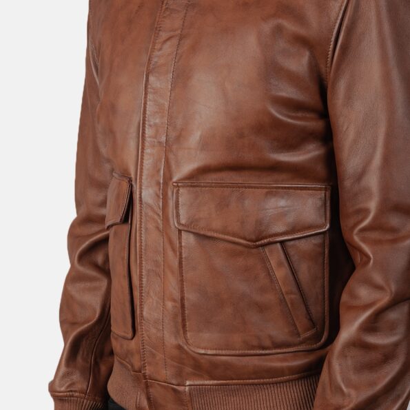 farrant pokit brown jacket