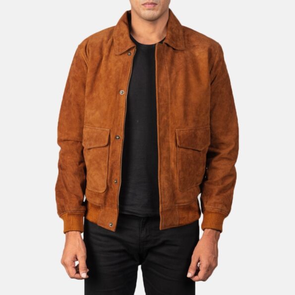 columbus-high-color brown jacket