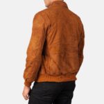 Coffmen Brown Suede A2 Bomber Jacket