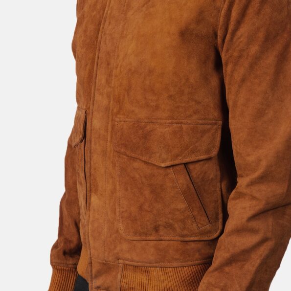 Suede A2 Bomber Jacket img01