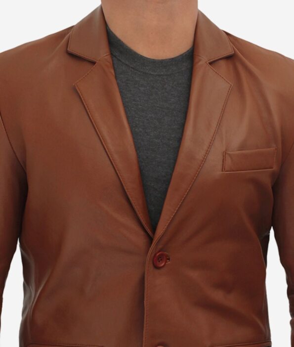 Glendale Men's Brown front button