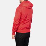 Hanklin Ma-1 Red Hooded Bomber Jacket