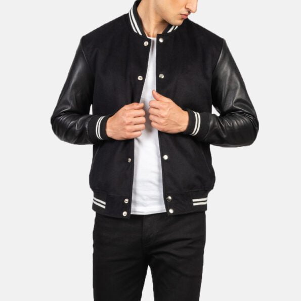 Hybrid Varsity Jacket img01