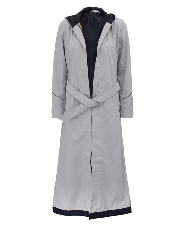 Long Coat With Hood front design