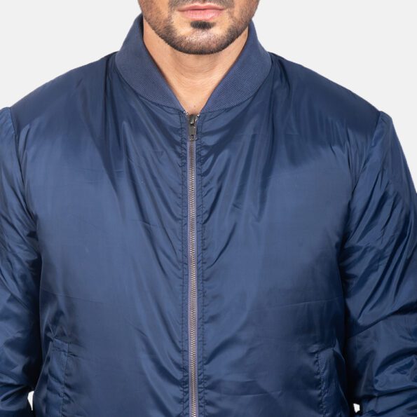 Zack Blue Bomber Jacket img01