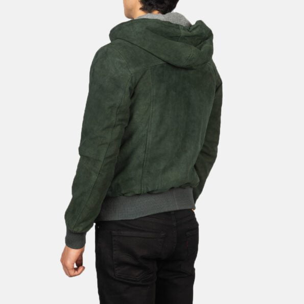 Green Hooded back sait