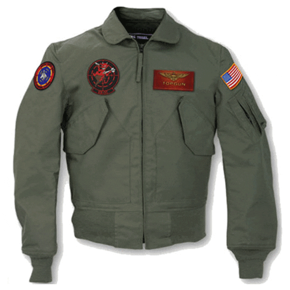 Tom Cruise flight bomber jacket