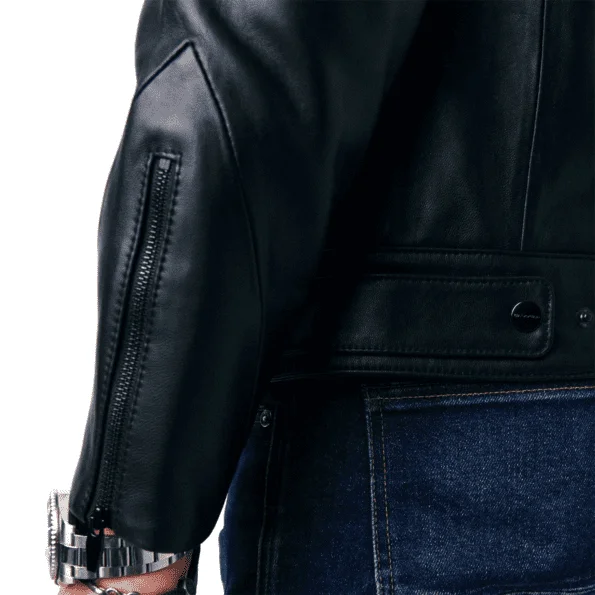 Maven leather jacket sleeves