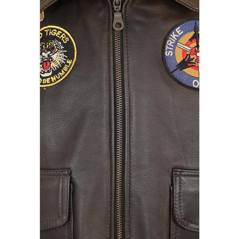 Men’s Real Leather Pilot Jacket2