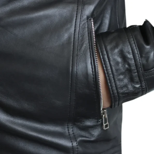 Retro Biker Leather Jacket