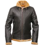 13 leatherify jacket Mens-Brown-Shearling-Flight-Aviator-Leather-Jacket