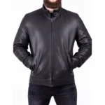 31 leatherify jacket Men-Genuine-Leather-Black-Biker-Jacket