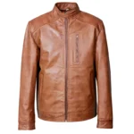 40 leatherify jacket Mens-Ionic-Brown-Biker-Genuine-Leather-Jacket
