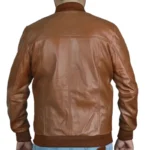 9 leatherify jacket Mens-Bomber-Biker-Slim-Fitted-Style-Leather-Jacket