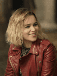 Emilia-Clarke-Last-Christmas-Kate-Red-Leather-Jacket